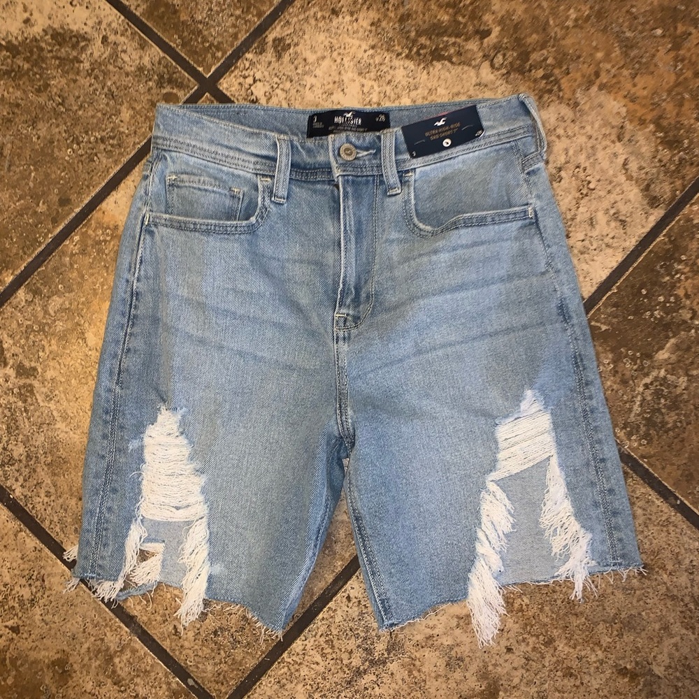Ultra high-rise dad short 7”